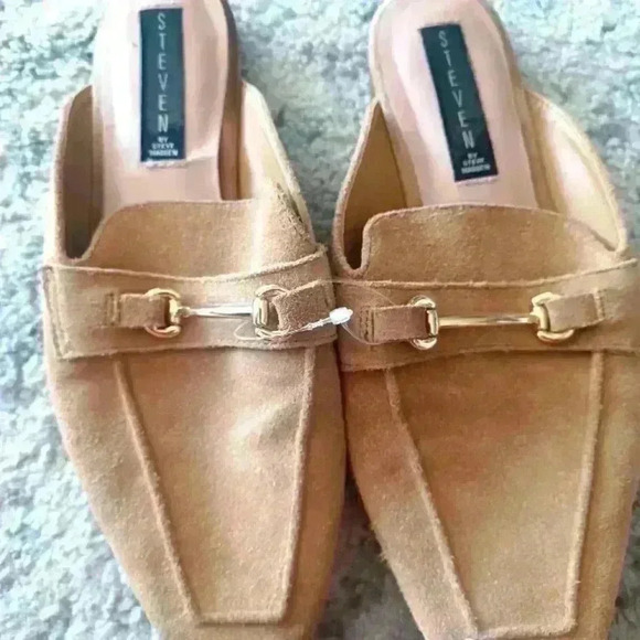 Steven by Steve Madden women's camel Rilee Slip On Mule 8 - Picture 8 of 15
